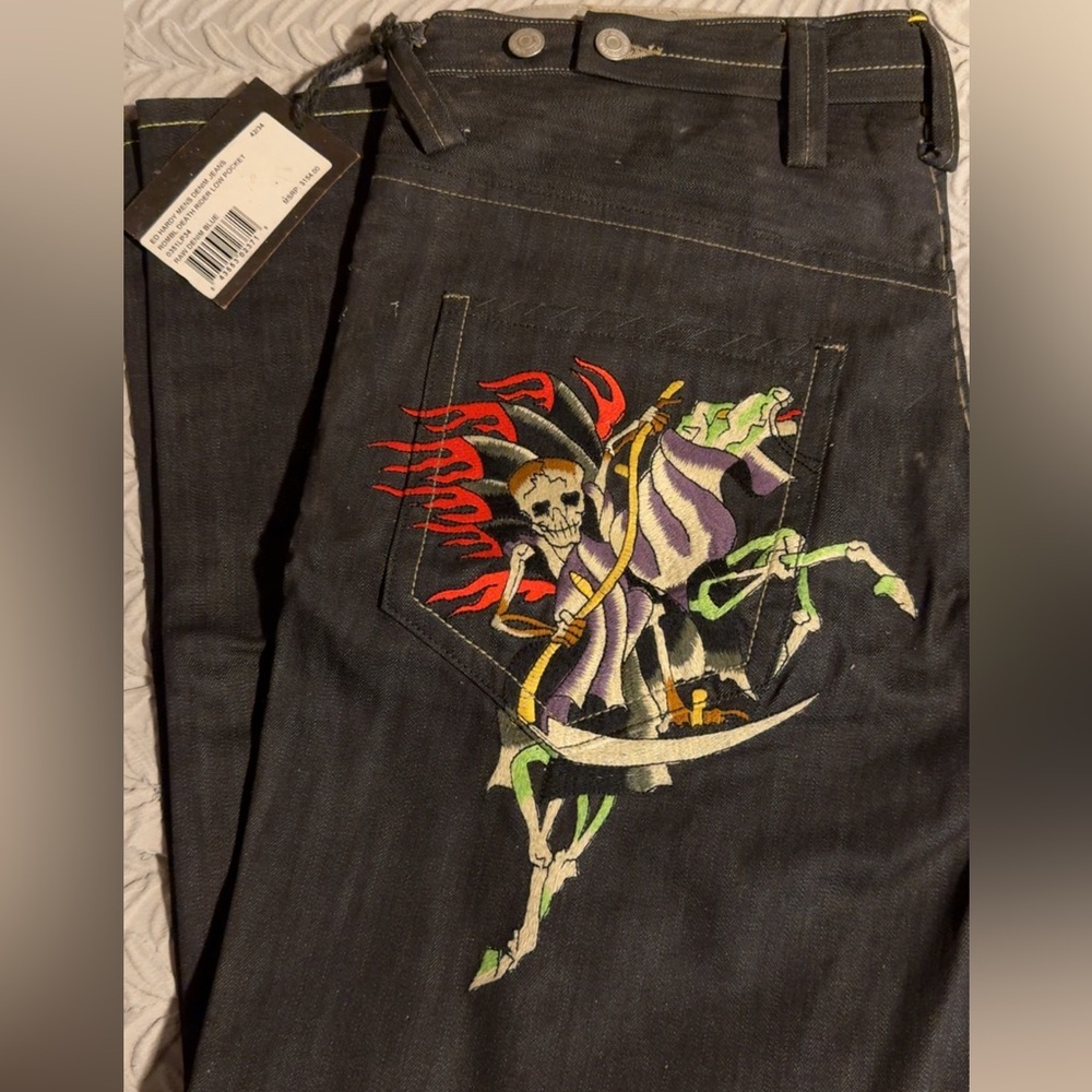 Ed Hardy Jeans y2k style